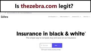 Thezebra.com - is it legit or scam? My review