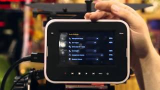 Blackmagic Digital Cinema Camera Interface Walkthrough :: Adorama TV @ NAB 2012