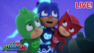  LIVE! PJ Masks Full Episodes  | Owlette in the sky! + More superhero cartoons | #live
