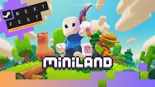 Miniland - Demo Gameplay | Steam Next Fest