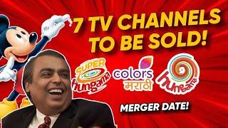 RIL-DISNEY TO SELL 7 TV CHANNELS: Hungama, Colors Marathi, Star Jalsha, Colors Super, Merger Date