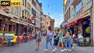 Germany Walking Tour - Sep 2022 | An Evening in Düsseldorf Old Town [4K HDR]