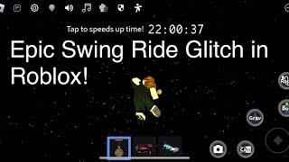 Epic Swing Ride Glitch in Roblox: Thrown and Ragdoll in the Air!