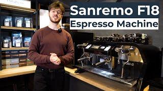 The Sanremo F18 Multiboiler Espresso Machine