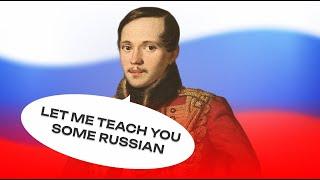 Learning one of Russian most famous poems - Lermontov "Sail"