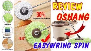 Oshang EasyWring Spin Mop and Bucket review 2019