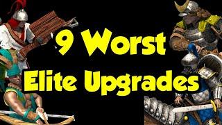 Top 9 Worst Elite upgrades (AoE2)