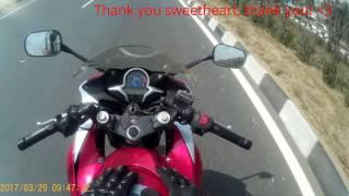 My farewell ride on the Honda CBR 250R