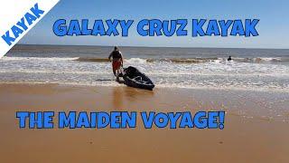 Galaxy Cruz Fishing Kayak - Sea Trip - Maiden Voyage - Walton On The Naze - Essex