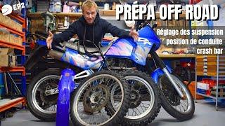 Notre DR 650 est prêt à affronter la Boue !  Préparation off-road ep2 !️