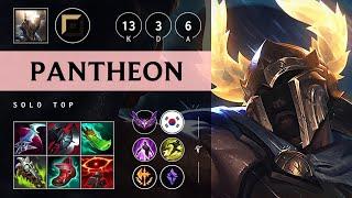 Pantheon Top vs Dr. Mundo - KR Master Patch 25.10