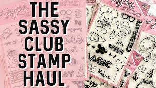 The Sassy Club Stamp Haul!!!