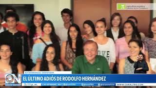 Sepelio Rodolfo Hernández en Bucaramanga