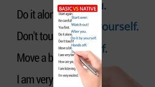 How to speak English like a native speaker