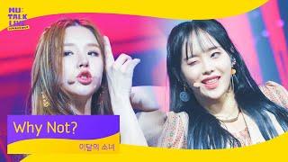 이달의 소녀(LOONA) _ Why Not? | 컴백쇼 뮤톡라이브 | 희진 현진 여진 비비 김립 진솔 최리 이브 츄 고원 올리비아 혜