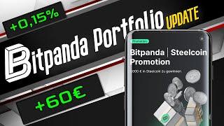 Bitpanda Portfolio Update | Der erste Security Token Steelcoin ist live + Gewinnspiel!