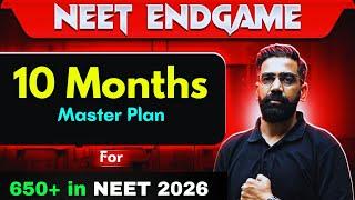 10 Months Strategy to Score 650+ ️ TIMETABLE ⁉️NEET 2026 Paper UNPREDICTABLE !