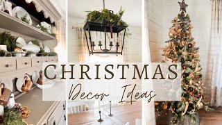 Christmas Decorate with Me in the Dining Room! | Christmas Tree Decor 2022