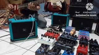 Ampli gitar X sudah distorsi delay kualitas suara mantap harga murah meriah