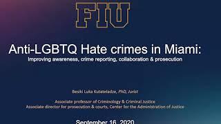 Virtual Press Conference on Hate Crimes with FIU - Video Highlight