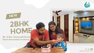 Glamwood Interiors 2BHK Home Transformation | Client: Somanth Kundu | Handover Tour