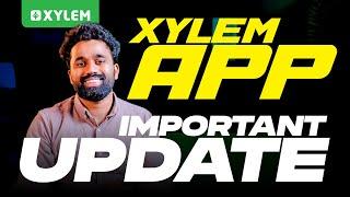 Xylem App: Important Update | Xylem SSLC