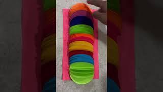 #Happy Diwali#how to make super pretty rainbow lantern#rainbow lamp #origami craft#colourful lantern