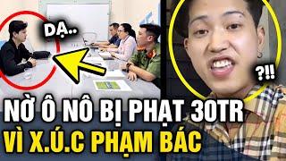 Nờ Ô Nô bị XỬ PHẠT 30 TRIỆU sau clip so sánh Bác với Lê Tuấn Khang, kênh tiktok BAY MÀU | Tin 3 Phút