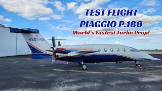 Piaggio P.180, First Flight After a Striking Transformation