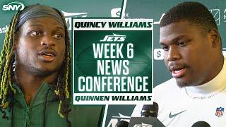 Quinnen and Quincy Williams on Jets' coaching changes this week | SNY