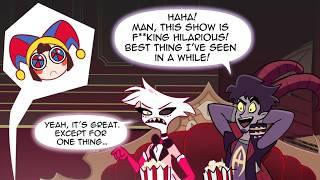 Hazbin Hotel x TADC : Cain did it || Adam gets reminded of his son • COMIC DUB