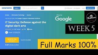 Coursera IT Security (Defense against the digital dark arts)| Solutions | Week 5 || Quiz