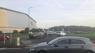 Road traffic collision near Harlow Town Centre.