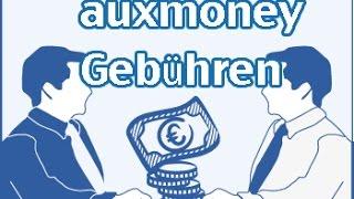 Auxmoney - Kosten & Gebühren in der Übersicht