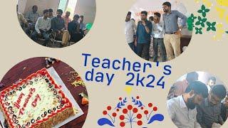 TEACHERS DAY CELEBRATIONS I STUDENTS OF SARAT CHANDRA IAS ACADEMY I BEST IAS ACADEMY