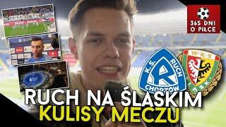 RUCH CHORZÓW na STADIONIE ŚLĄSKIM | Kulisy i Wywiad z Maciejem Sadlokiem | 365 DNI VLOG #11