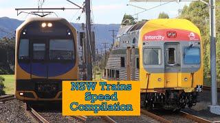 Sydney Trains Video #56 - Speed Compilation