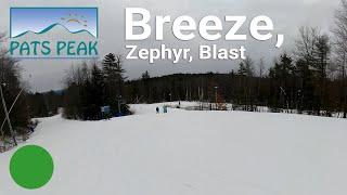 Pats Peak - Breeze to Zephyr to Blast (Top to Bottom Run)