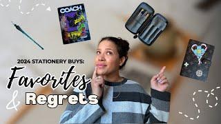 Stationery Favorite Buys & Regrets from 2024