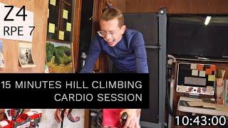 Indoor Cycling Workout | 15 Minute Hill Climb | Cardio Session