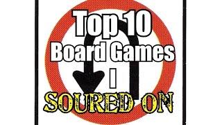 Top 10 Board Games I Soured On - Chairman of the Board