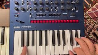 Is the Korg Monologue still worth it? Simple analog step sequencer with lots to tweak…