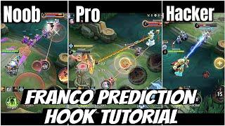 FRANCO PREDICTION HOOK TUTORIAL 2023 (Learn all this in 5 Minutes) | MOBILE LEGEND BANG BANG |