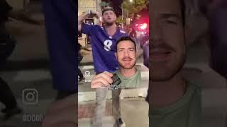 Baltimore Ravens fan John (Jack) Callis got his life ruined by the internet after randomly jumping 2