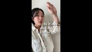 Calling waiters in China 