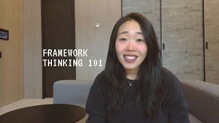 FRAMEWORK THINKING In 3 Simple Steps