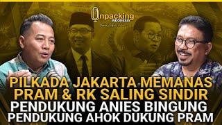 RK & Pram Saling Sindir. Pilkada Jakarta MemanasPendukung Anies Bingung, Pendukung Ahok Dukung Pram