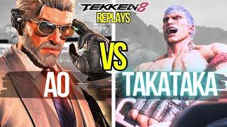 T8 Pro ️ Ao (#1 Victor) vs TakaTaka (Bryan) ️ Tekken 8 Replays