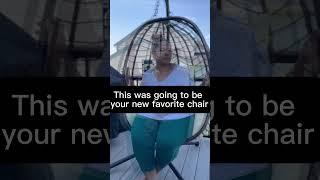 Raven Recommends The VIRAL Wicker Egg Swing Chair #ad #commissionsearned