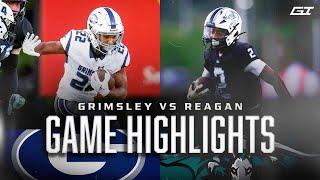 Grimsley vs Reagan | Full Game Highlights | NCHSAA FB 2023